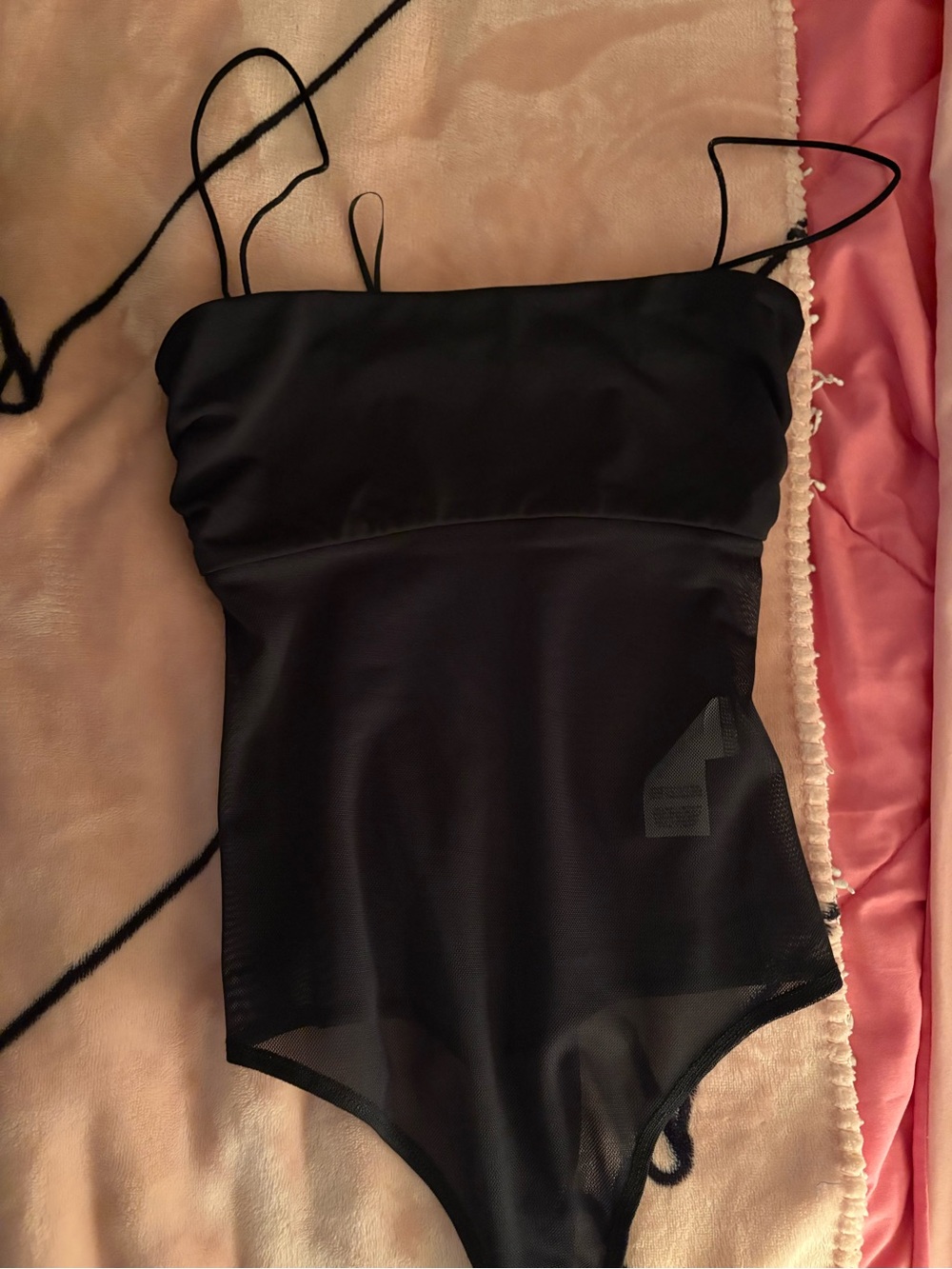 Dynamite sheer mesh bodysuit